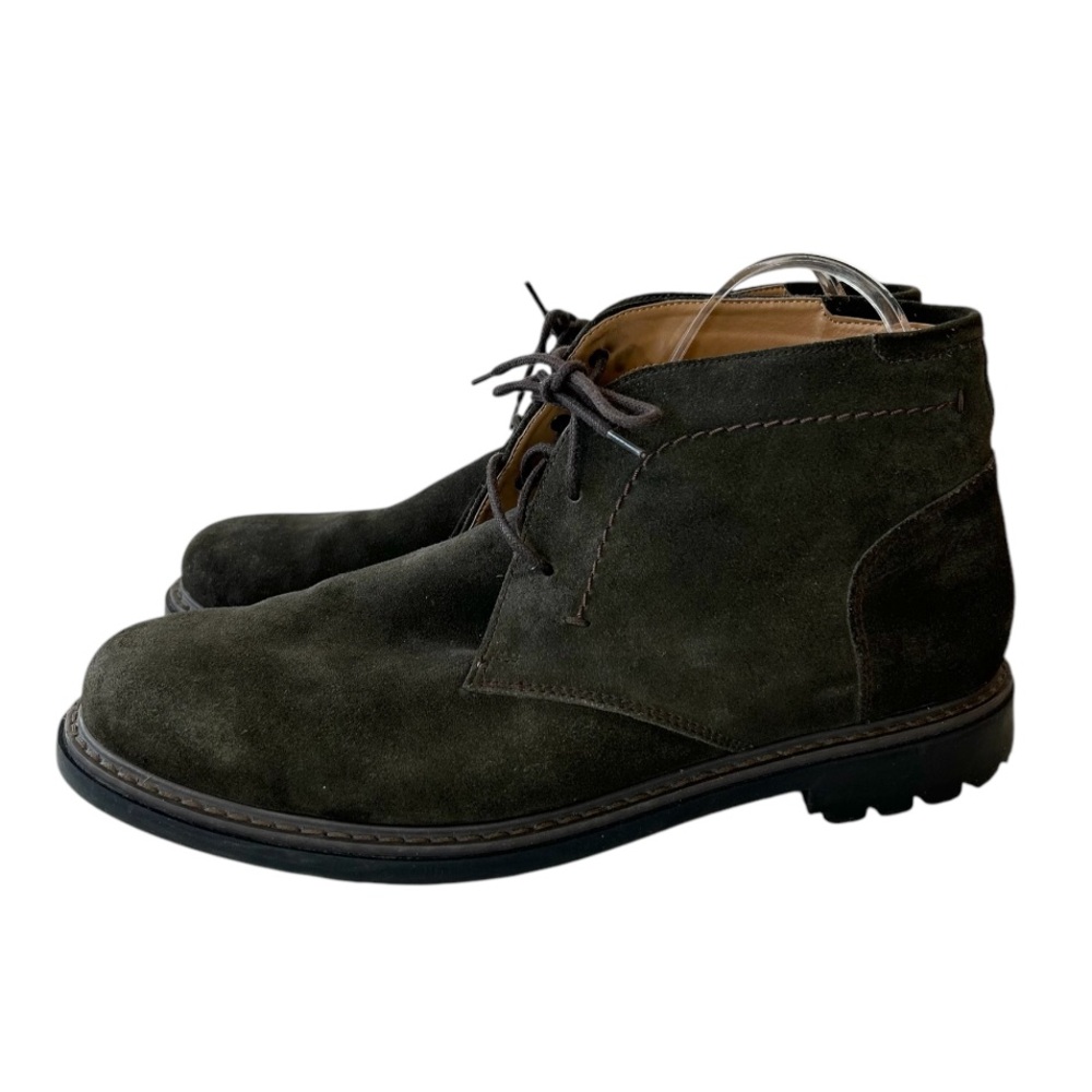 Florsheim Field Suede Chukka Boots in Dark Green
